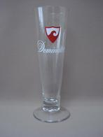 Dommelsche bier glas zeer oude model midden jaren 50, Ophalen of Verzenden, Gebruikt, Glas of Glazen, Dommelsch