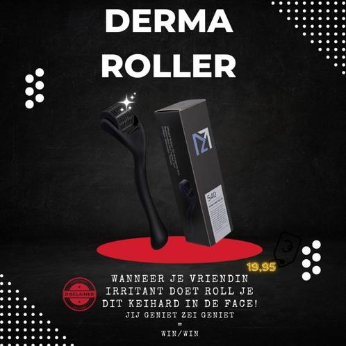 Derma Roller - Baardroller - 540 Micro Naalden, Sieraden, Tassen en Uiterlijk, Uiterlijk | Haarverzorging, Nieuw, Overige typen