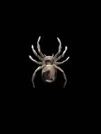 Edblad spinnen broche, Sieraden, Tassen en Uiterlijk, Broches, Ophalen of Verzenden, Nieuw, Zilver, Overige materialen