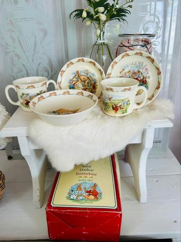 Bunnykins Royal Doulton 5 dl set izgst beschikbaar voor biedingen