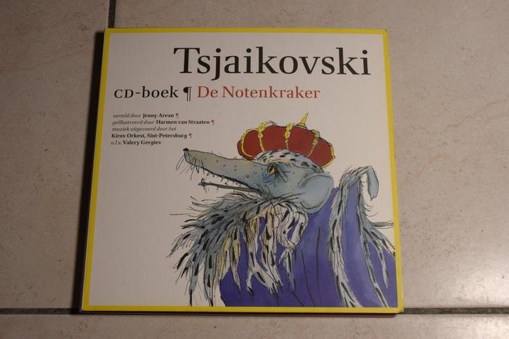De Notenkraker / Pjotr Iljitsj Tsjaikovski incl. CD, Boeken, Kinderboeken | Kleuters, Zo goed als nieuw, Fictie algemeen, Ophalen of Verzenden