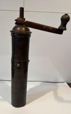 Antieke Turkse koffie of kruidenmolen van koper., Antiek en Kunst, Ophalen of Verzenden