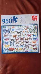 Puzzel vlinders Janneke Brinkman 950 stukjes, Hobby en Vrije tijd, Denksport en Puzzels, Ophalen, 500 t/m 1500 stukjes, Gebruikt