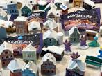 verzameling Kerstspullen 90 mini's Albert Heijn Winterdorp, Diversen, Kerst, Verzenden