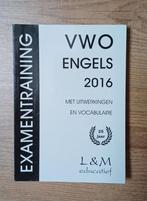 Studieboek examentraining VWO Engels 2016, Boeken, Schoolboeken, Gelezen, Engels, VWO, Ophalen