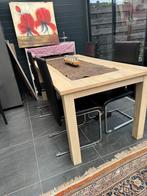 dressoir+eettafel+stoelen+salontafel, Tuin en Terras, Tuintafels, Ophalen, Zo goed als nieuw, Rechthoekig