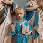 Lucky Vintage antiek Gipsen Beeld Heilige Familie - 41cm, Ophalen