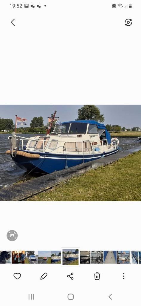 Doerak 780 ak, Watersport en Boten, Motorboten en Motorjachten, Zo goed als nieuw, Staal, 6 tot 9 meter, Diesel, Binnenboordmotor