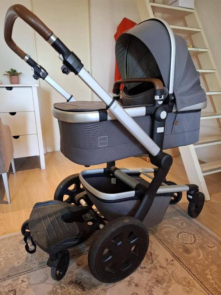 Joolz day2 complete kinderwagen grijs incl alle accessoires!, Kinderen en Baby's, Kinderwagens en Combinaties, Zo goed als nieuw