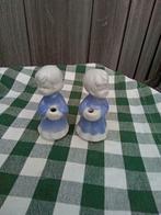 2 kleine religie communie kandelaren beelden ongeveer 10 cm, Ophalen