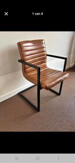 6 eetkamerstoelen, Huis en Inrichting, Stoelen, Ophalen, Zo goed als nieuw, Bruin