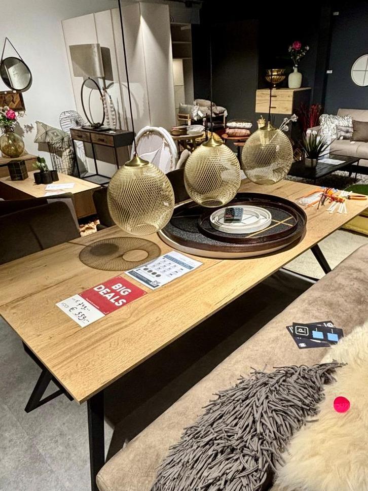 Eetkamertafel Lamalux, Huis en Inrichting, Tafels | Eettafels, Nieuw, 50 tot 100 cm, 200 cm of meer, Vijf personen of meer, Rechthoekig