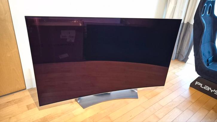 LG 55EG910V OLED curved (3D), Audio, Tv en Foto, Televisies, Gebruikt, OLED, 100 cm of meer, 4k (UHD), LG, Smart TV, Ophalen