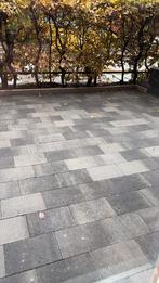 Tuintegels Cobblestones Castle 30x20x6 cm Grijs-Zwart, Ophalen, Nieuw, Beton, Terrastegels