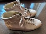 Ecco Sneakers Maat 40 - Soepel Leer, Kleding | Dames, Schoenen, Ophalen of Verzenden, Nieuw, Beige, Sneakers of Gympen