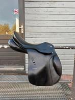 Passier springzadel 17,5 zwart, Dieren en Toebehoren, Ophalen of Verzenden, Gebruikt, Springen