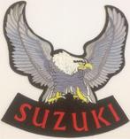 Suzuki Eagle stoffen opstrijk patch embleem #15, Motoren, Verzenden, Nieuw