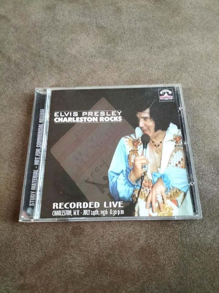 Elvis Presley jewelcase cd " CHARLESTON ROCKS ", Cd's en Dvd's, Cd's | Rock, Zo goed als nieuw, Poprock, Ophalen of Verzenden
