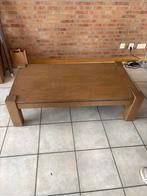 Salontafel massiefeiken en tv kast kwaliteit., Huis en Inrichting, Ophalen, 100 tot 150 cm, 50 tot 100 cm, Zo goed als nieuw