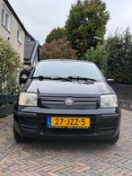 Fiat Panda 1.2 44KW 60PK 2009 Zwart, Auto's, Voorwielaandrijving, Stof, 1242 cc, Zwart