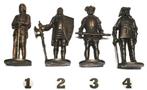 05br-Ferrero kinder surprise metal SOLDATEN 1300-1700, Ophalen of Verzenden, Zo goed als nieuw, Overige typen