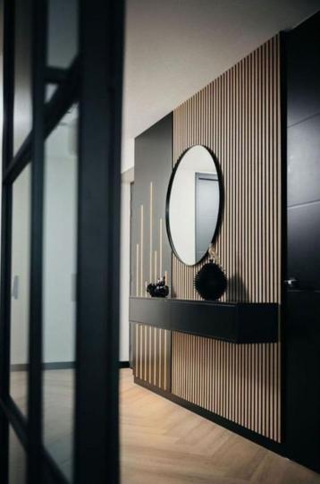 Lifestyle Home Spiegel Juma Aluminiumlijst100x100 cm Zwart beschikbaar voor biedingen