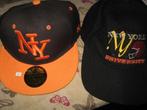 Oraje / zwarte NY New York cap /sport pet, Ophalen of Verzenden, Zo goed als nieuw, One size fits all, Pet