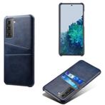 Back Cover + Glas Screenprotector voor Galaxy S21 5G _ Blauw, Verzenden, Nieuw, Overige modellen, Hoesje of Tasje