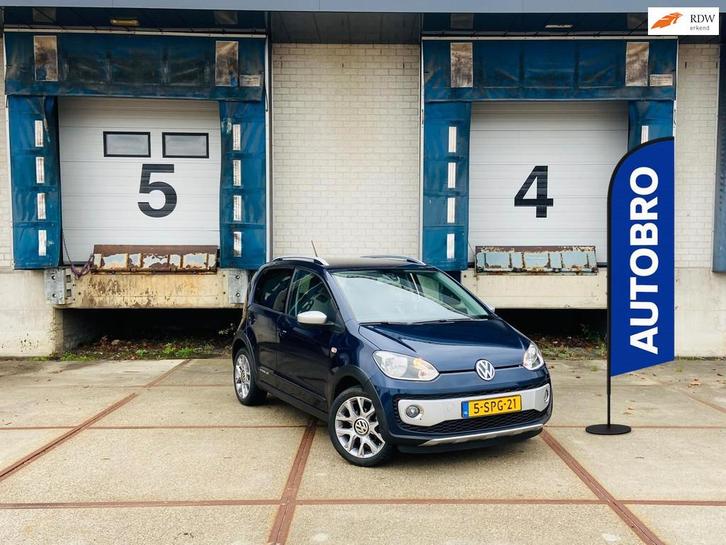 Volkswagen Up! 1.0 cross up! BlueMotion (Nap+Cruis+NAVI), Auto's, Volkswagen, Bedrijf, Te koop, up!, ABS, Airbags, Centrale vergrendeling
