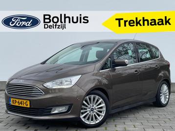 Ford C-MAX Titanium EcoBoost 125 pk | Trekhaak | Navi | Clim beschikbaar voor biedingen