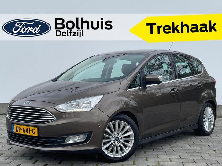 Ford C-MAX Titanium EcoBoost 125 pk | Trekhaak | Navi | Clim, Auto's, Ford, Bedrijf, Te koop, C-Max, ABS, Airbags, Airconditioning