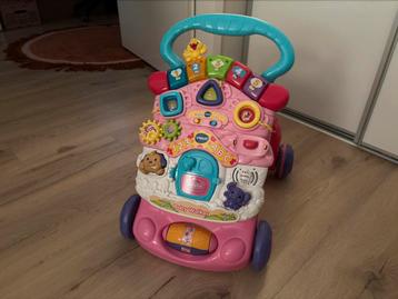 Vtech babywalker loopwagen roze  beschikbaar voor biedingen
