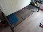 Metalen 1-persoonsbed (96x220) (matras optioneel), Huis en Inrichting, Slaapkamer | Bedden, Ophalen, Gebruikt, 90 cm, Eenpersoons