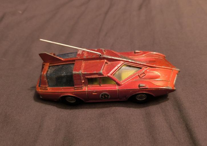 dinky toys spectrum control car, Hobby en Vrije tijd, Modelauto's | 1:43, Gebruikt, Auto, Dinky Toys, Ophalen of Verzenden