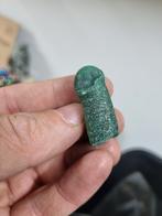 Stalactiet van druzy malachiet, Verzamelen, Mineralen en Fossielen, Ophalen of Verzenden, Mineraal