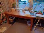 oude grenen tafel met laatje, Huis en Inrichting, Tafels | Eettafels, Ophalen, Gebruikt, 100 tot 150 cm, 50 tot 100 cm