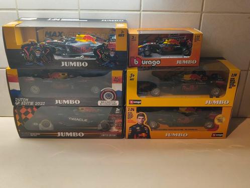 Max Verstappen schaalmodellen van de Jumbo, Verzamelen, Automerken, Motoren en Formule 1, Zo goed als nieuw, Formule 1, Ophalen of Verzenden