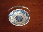 antiek delfts blauw schaal met hengsel nr 23 R, Ophalen of Verzenden