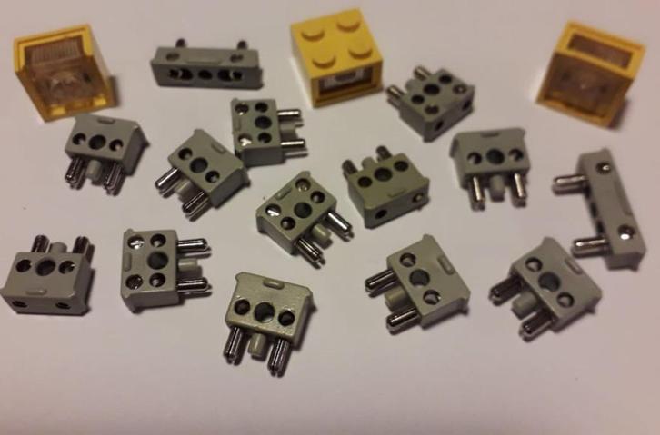partij elektrische Lego stekkertjes en lampjes, Kinderen en Baby's, Speelgoed | Duplo en Lego, Gebruikt, Lego, Losse stenen, Ophalen of Verzenden