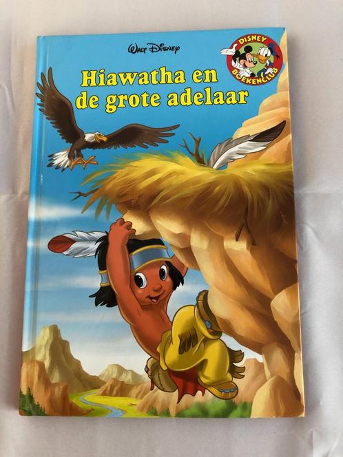 Disney club + CD : Hiawatha en de grote adelaar, Boeken, Kinderboeken | Kleuters, Zo goed als nieuw, 4 jaar, Jongen of Meisje