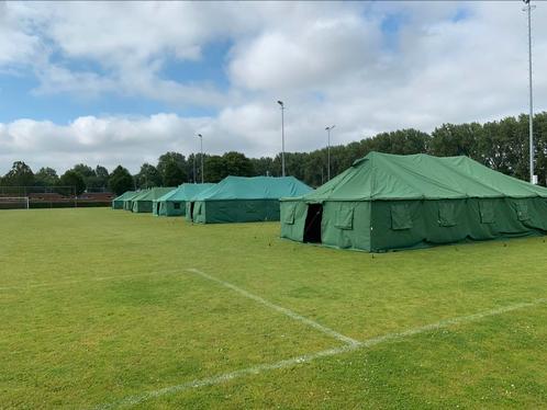 ***Super kwaliteit en Compactste 5x5 en 5x10 Legertenten ***, Caravans en Kamperen, Tenten, meer dan 6, Nieuw, Ophalen of Verzenden