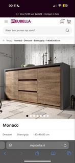 Industrieel Dressoir, Ophalen, 100 tot 150 cm, Zo goed als nieuw, Met lade(s)