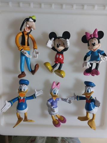 Set van 6 buigbare bendable Disney figuren beschikbaar voor biedingen