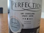 Perfection lak zijdeglans muisgrijs watergedragen, Doe-het-zelf en Verbouw, Verf, Beits en Lak, Nieuw, Ophalen of Verzenden, Lak