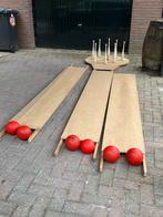 Kegelbaan voor droog weer of binnen, Sport en Fitness, Bowlen, Ophalen, Gebruikt, Bal