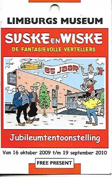 Suske en Wiske - Limburg Museum minicard beschikbaar voor biedingen