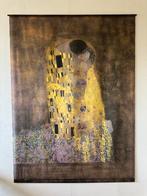 Wanddoek De kus van Klimt 200hx 150b,  transparant, IKEA, Huis en Inrichting, Woonaccessoires | Schilderijen, Tekeningen en Foto's