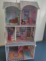 Groot Barbie Poppenhuis met 2 poppen, Ophalen, Gebruikt, Poppenhuis
