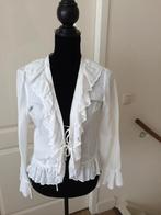 Colbert blouse vestje Zara wit, Zo goed als nieuw, Jasje, Ophalen, Maat 38/40 (M)