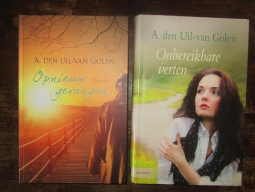 A den Uil-van Golen Onbereikbare verten/Opnieuw gevangen, Boeken, Romans, Zo goed als nieuw, Nederland, Ophalen of Verzenden